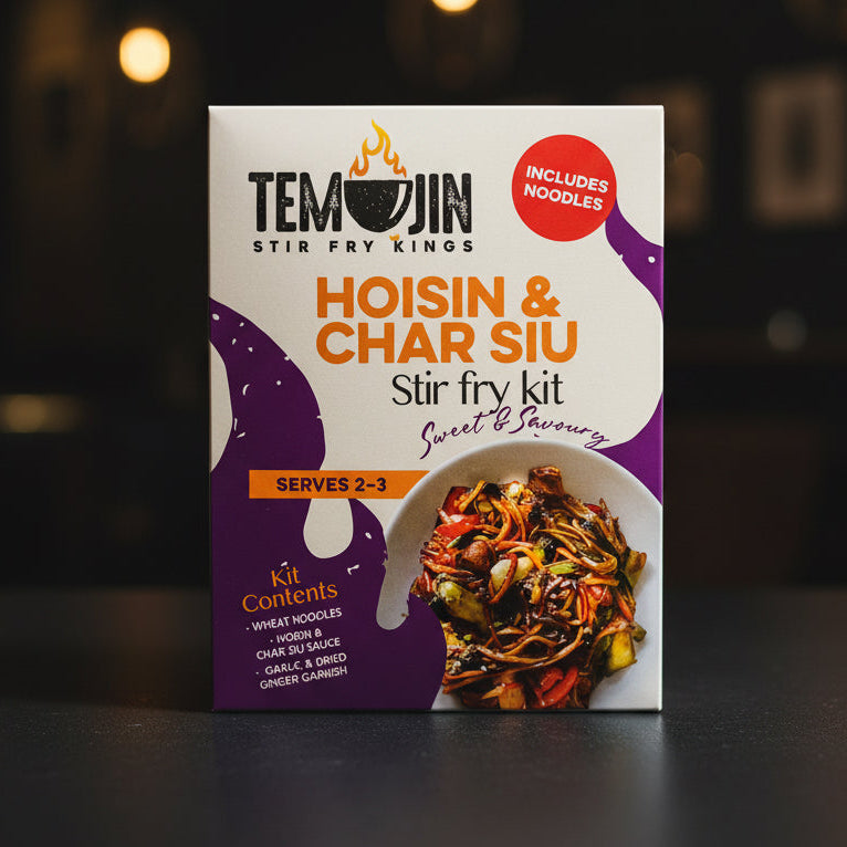 Temujin Hoisin & Char Siu Stir-Fry Kit – Serves 2