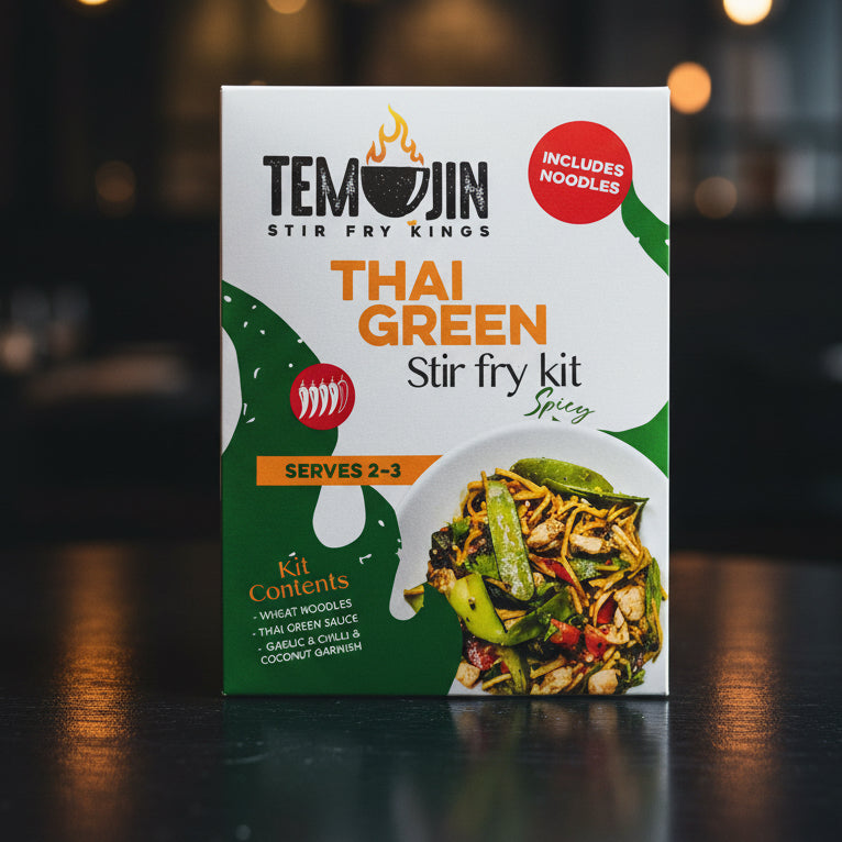 Temujin Thai Green Stir-Fry Kit – Serves 2
