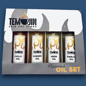 Flavoured Oil Set - Chilli / Ginger / Herb / Garlic