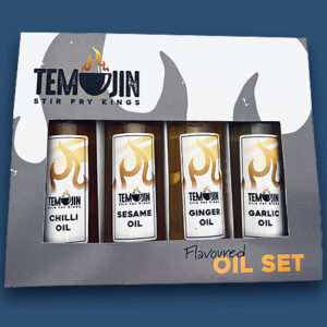 Flavoured Oil Set - Chilli / Sesame / Ginger / Garlic
