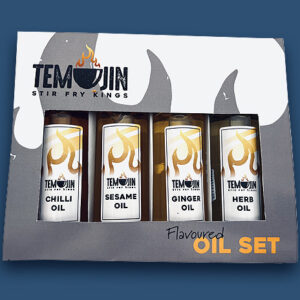 Flavoured Oil Set - Chilli / Sesame / Ginger / Herb