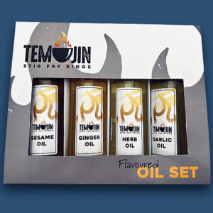Flavoured Oil Set - Sesame / Ginger / Herb / Garlic